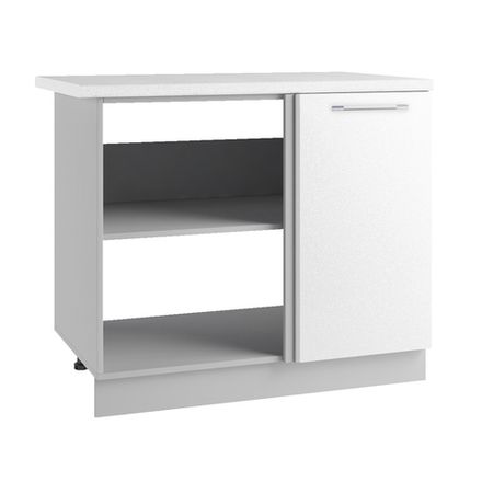 Кухня Модуль СУ 1000 Олива Снег глянец