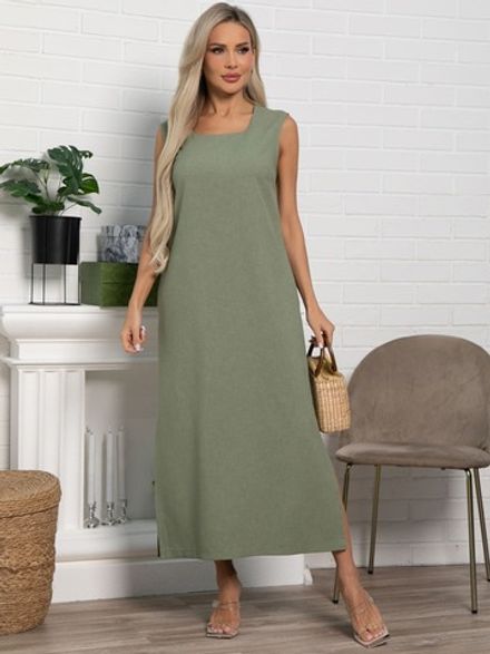 Платье Айлин (оливковое) П15353-19М LT Collection