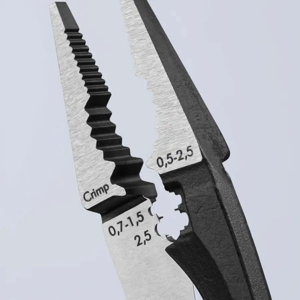 Электромонтажные клещи черненые 200 мм Knipex 13 91 200