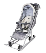 Санки-коляска Nika НД7-8К/9 дымчатый