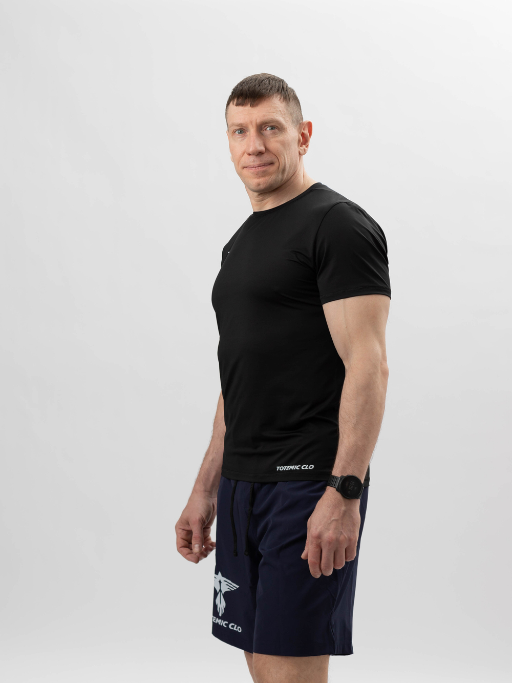 Футболка спортивная TOTEMIC CLO черная