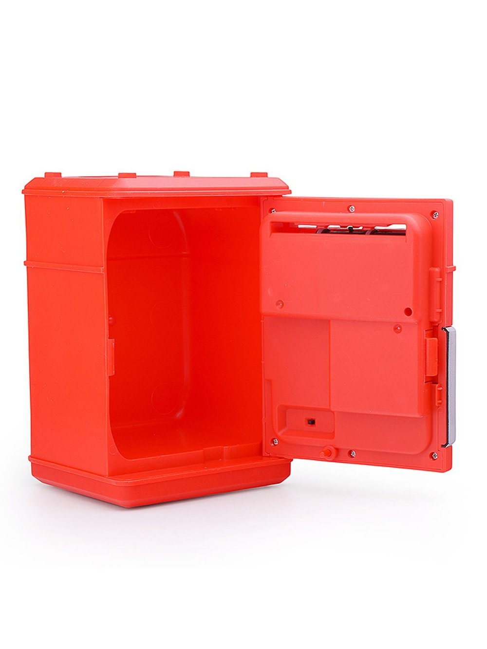 Игрушка Копилка Сейф с паролем, цвет красный (7601)