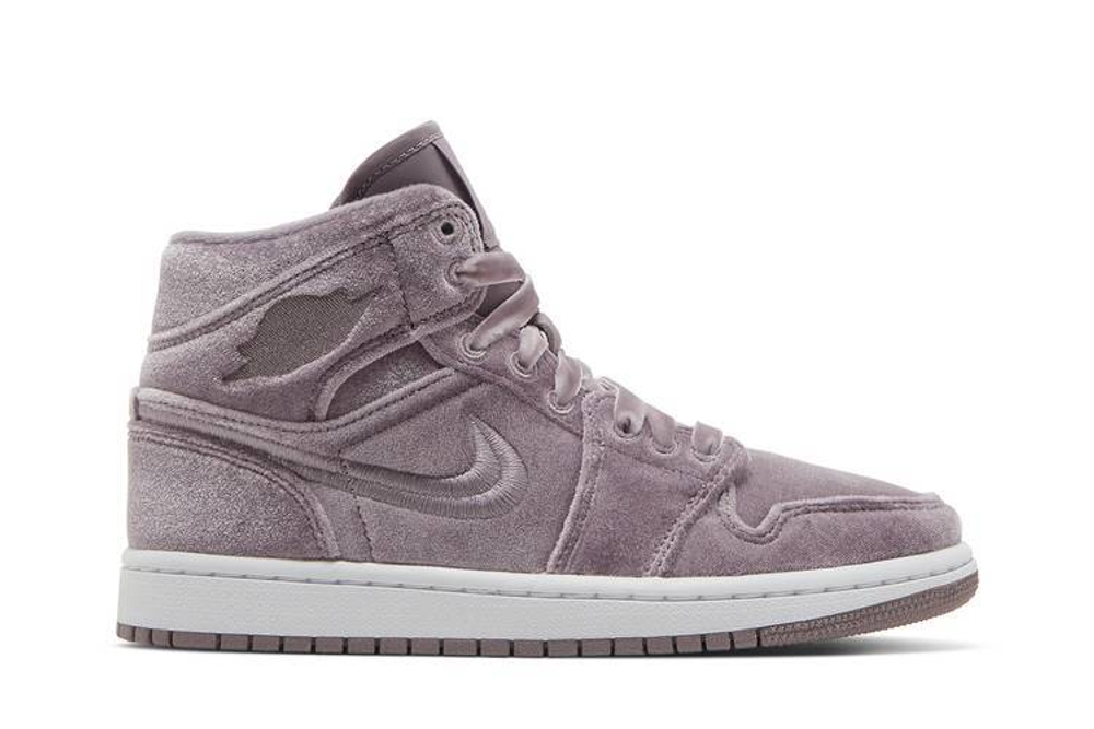Кроссовки Jordan Air Jordan 1 Mid "Purple Velvet" (Женская размерная сетка)