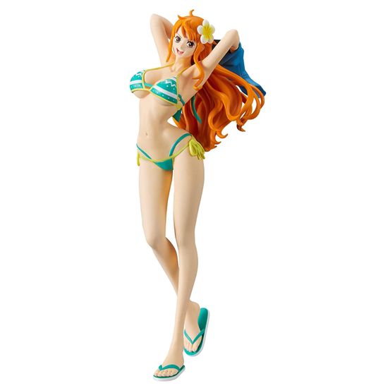 Фигурка One Piece, Grandline Girls On Vacation, Nami, 15 см / Фигурка по мотивам аниме "One Piece", Ульти, 15 см