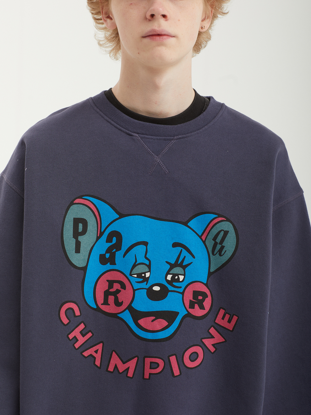 Мужская Толстовка Tired Champione Crew Neck