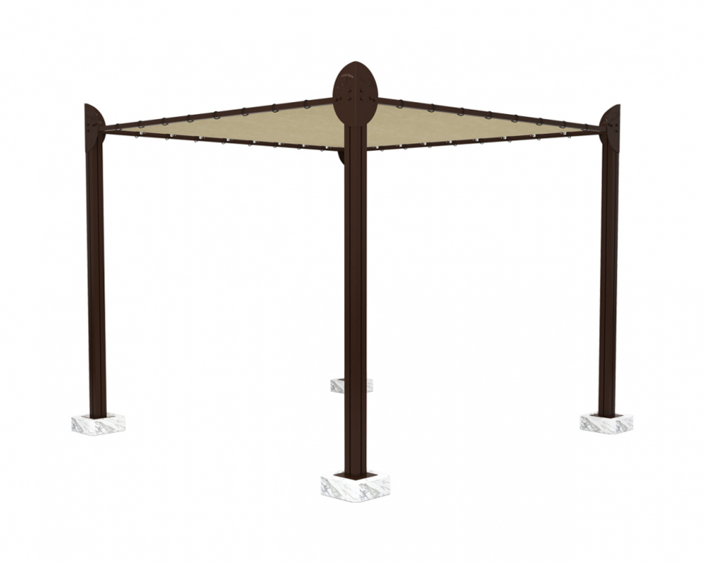 Навес квадратный Theumbrela Semsiye Evi Butterfly Classic