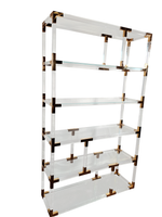 Стеллаж Ist Casa Роялти, 120х38х200 см, прозрачный