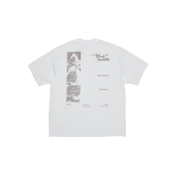 Футболка Nothomme Blue Retro Mountain Print Coolmax Pro T-Shirt "Original White"