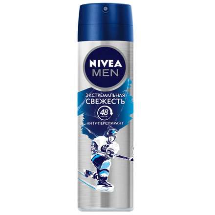 Дезодорант-антиперспирант спрей Nivea Men Экстремальная свежесть 150мл