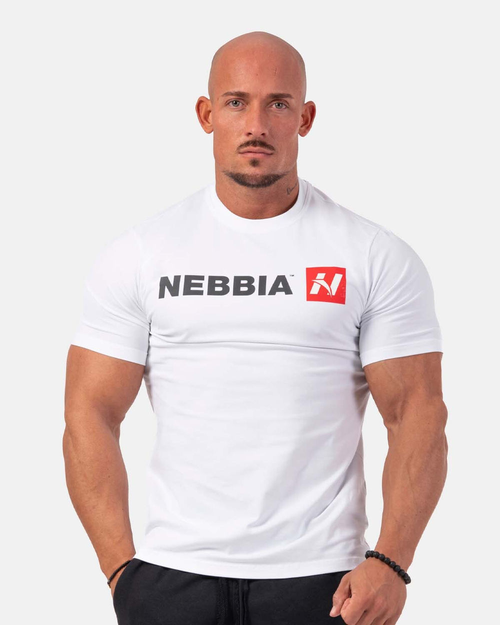 Мужская футболка NEBBIA Red "N" T-shirt 292 White