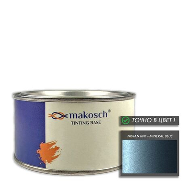 Автоэмаль makosch/NISSAN RNF, Базовая эмаль, синий, перламутр, 200мл.