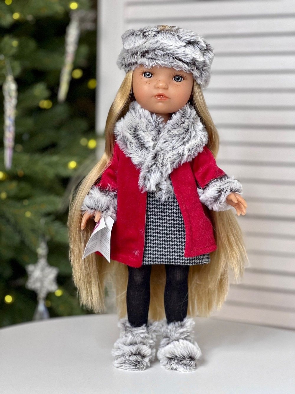 Кукла BERJUAN виниловая 35см Fashion Girl (849)