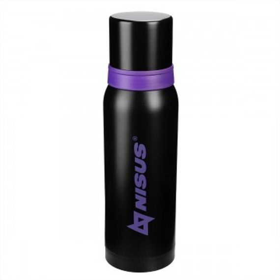 Термос NISUS 1000ML N.TM-046-LW  Волк (2 крышки-кружки)