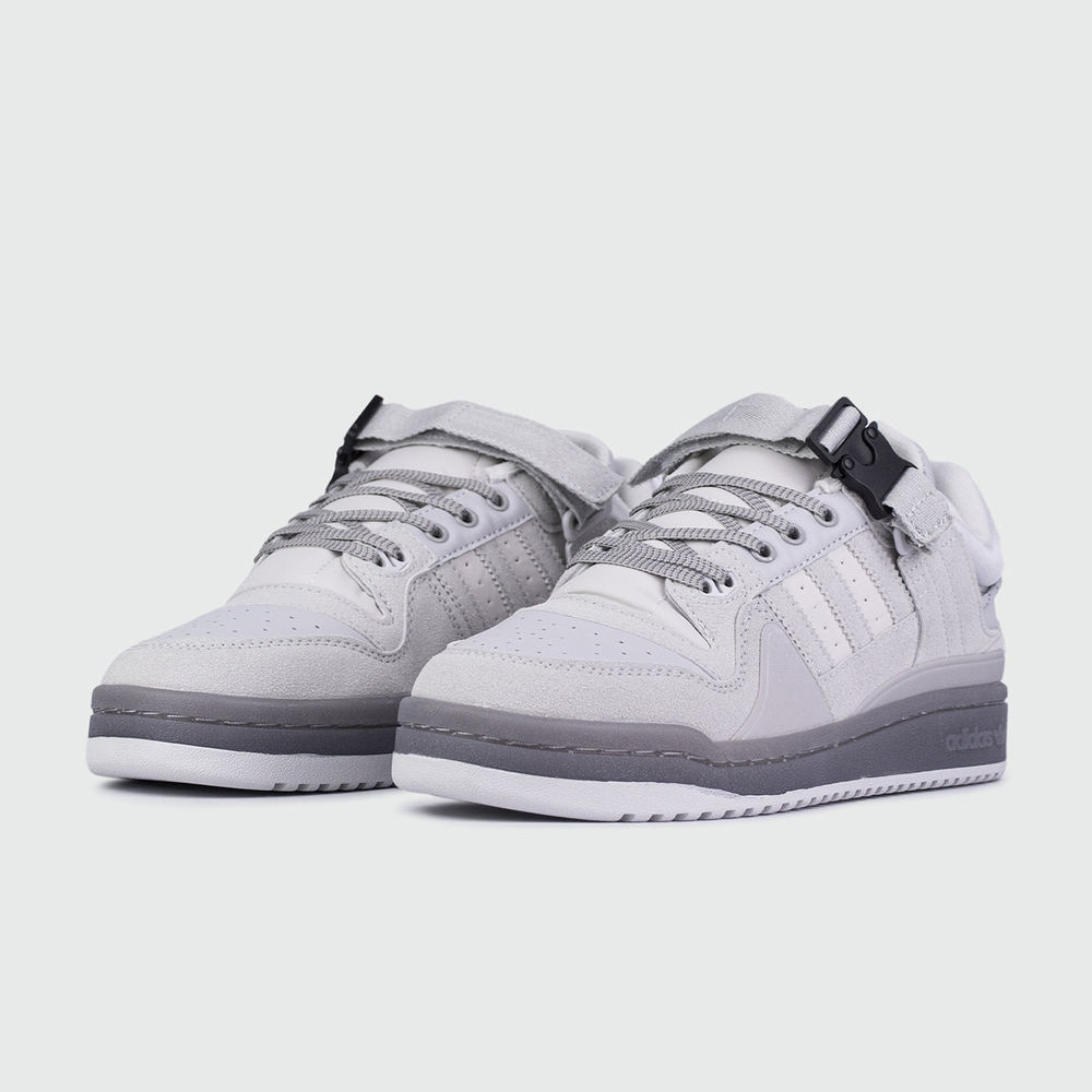 Кроссовки Adidas Forum Low x Bad Bunny Wmns Light Grey