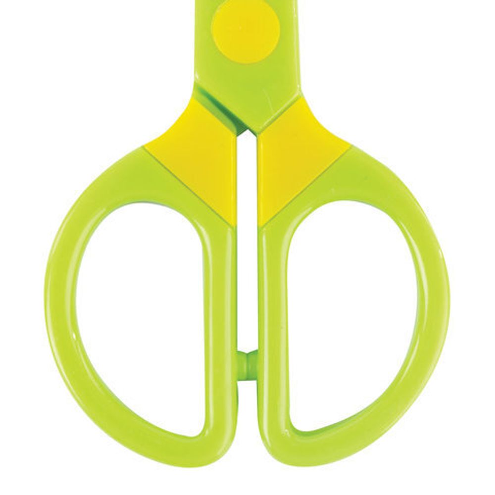 Ножницы ЮНЛАНДИЯ "МУЛЬТЯШКИ", 125 мм, с безопасными пластиковыми лезвиями, ассорти, 236983