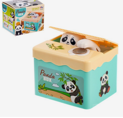 Игрушка-копилка детская "Сундучок пандочка" 4625699