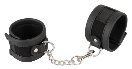 Черные наручники Handcuffs на цепочке
