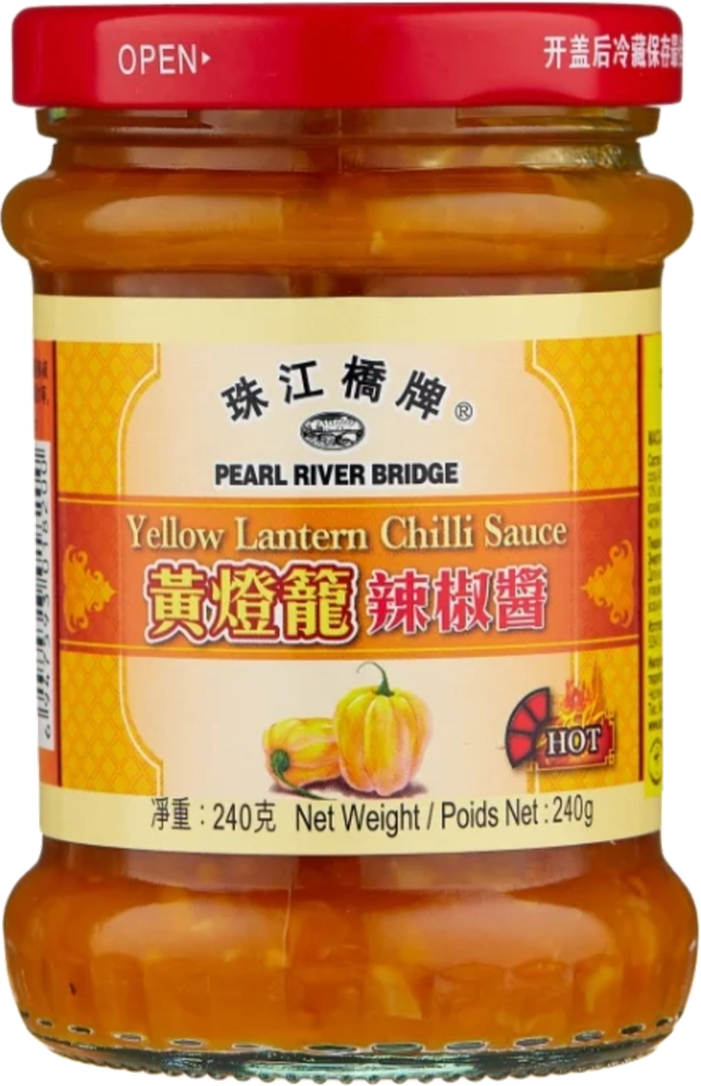 Соус Pearl River Bridge Yellow lantern chilli, 240 г