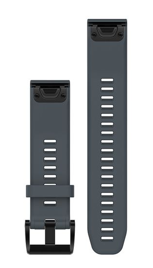Ремешок силиконовый QuickFit 22 для Garmin Fenix 5 (гранитно-синий) 010-12496-01