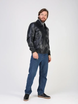 Кожаная куртка демисезонная