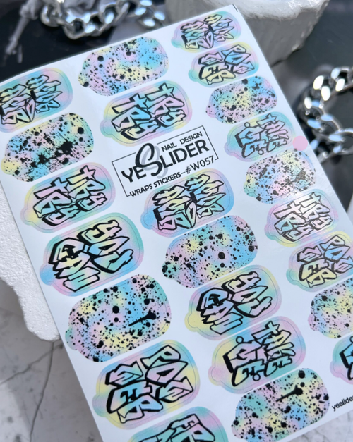 Пленка для педикюра W057