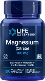 Magnesium (Citrate) 100 мг 100 капсул Life Extension
