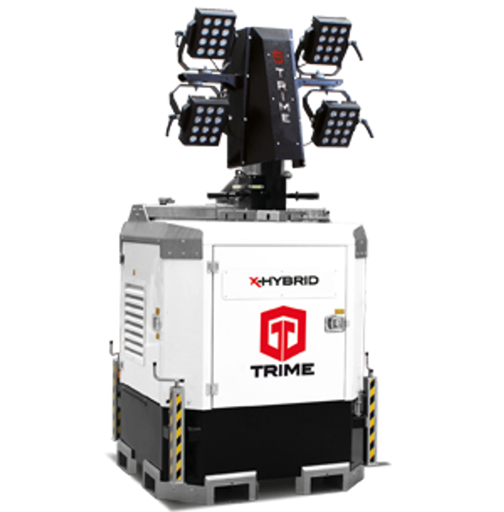 TRIME X-HYBRID 4X150W LED 9M гибридная осветительная мачта