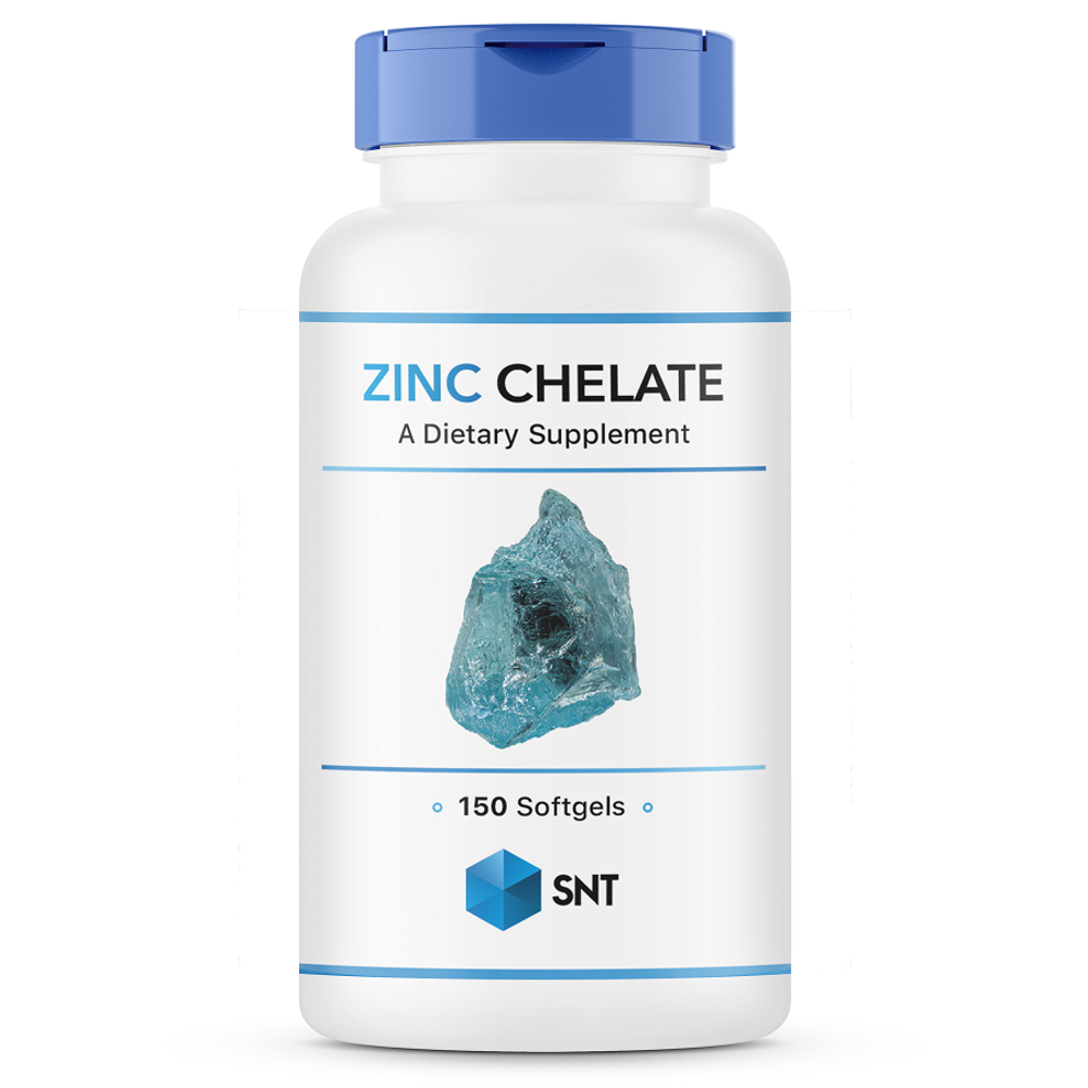 Zinc Chelate 30 mg 150 softgels