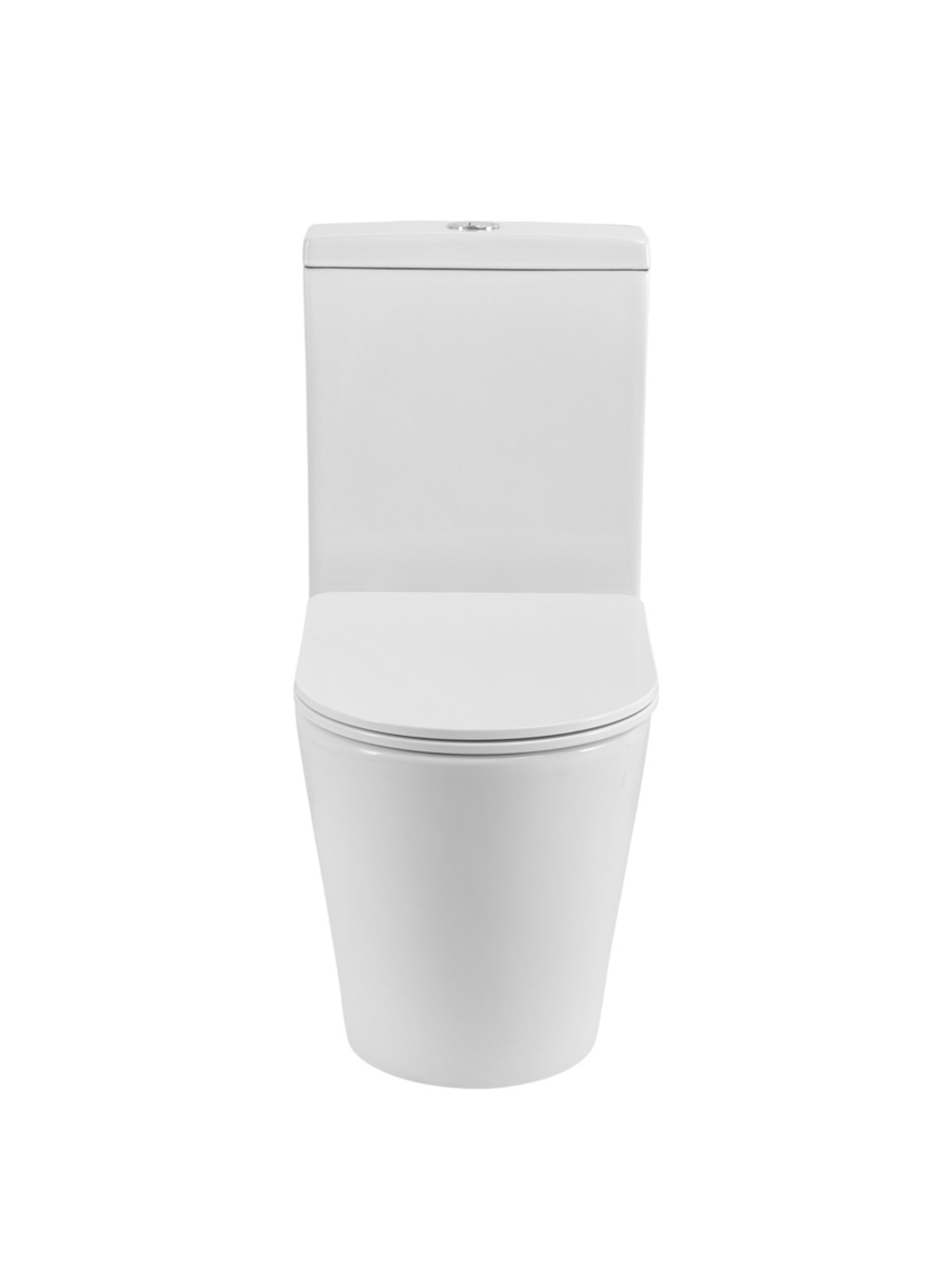 Унитаз-компакт CEZARES LINER CZR-6726-CP-TOR/SC безободковый с сиденьем и смывом TORNADO