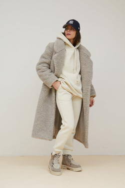 Худи с начесом на кулисе