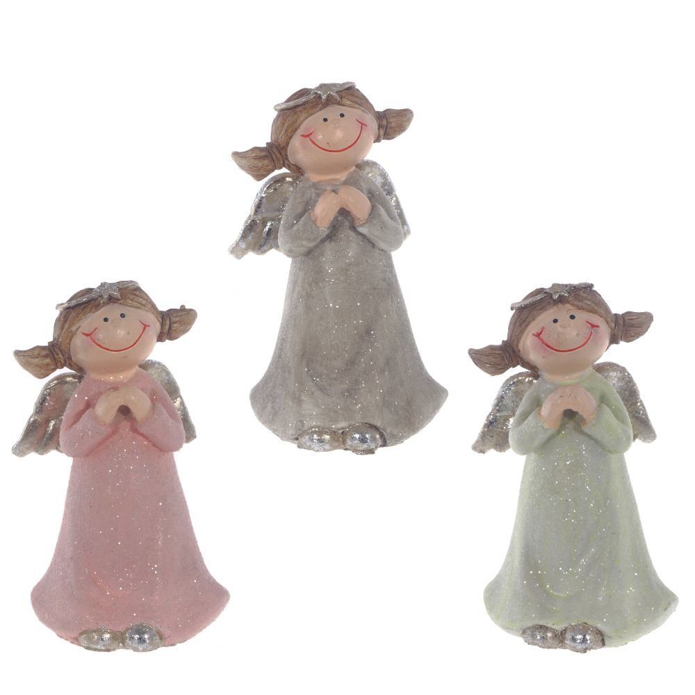 GAEM Фигурка декоративная "Ангел", L7 W5 H12 см, 3в.