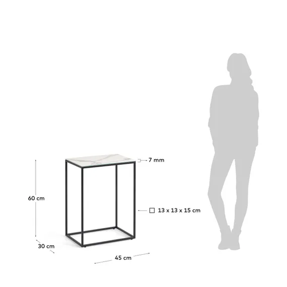 Журнальный столик Rewena 45x30 см