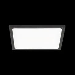 CLD50K152 Омега Черный Св-к Встр 15W*3000K