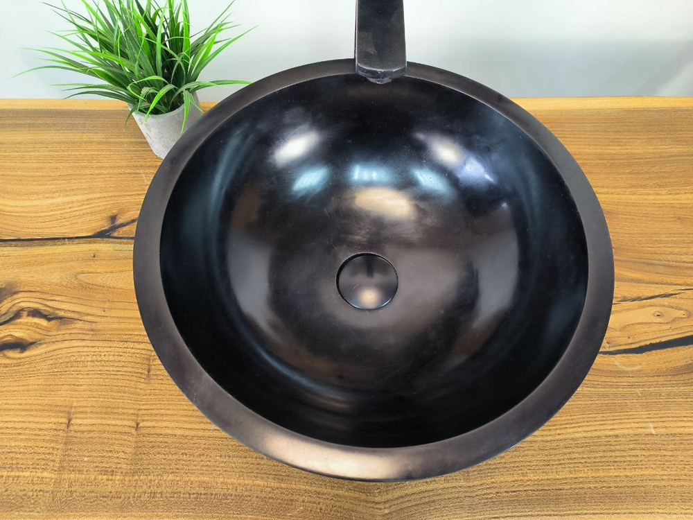 Раковина из андезита Bowl Black TinLip BA-65753 40*40*15