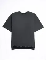 Толстовка Hardlunch Crew с коротким рукавом темно-серая