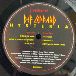Винтажная виниловая пластинка LP Def Leppard Hysteria (Germany 2017) 2LP