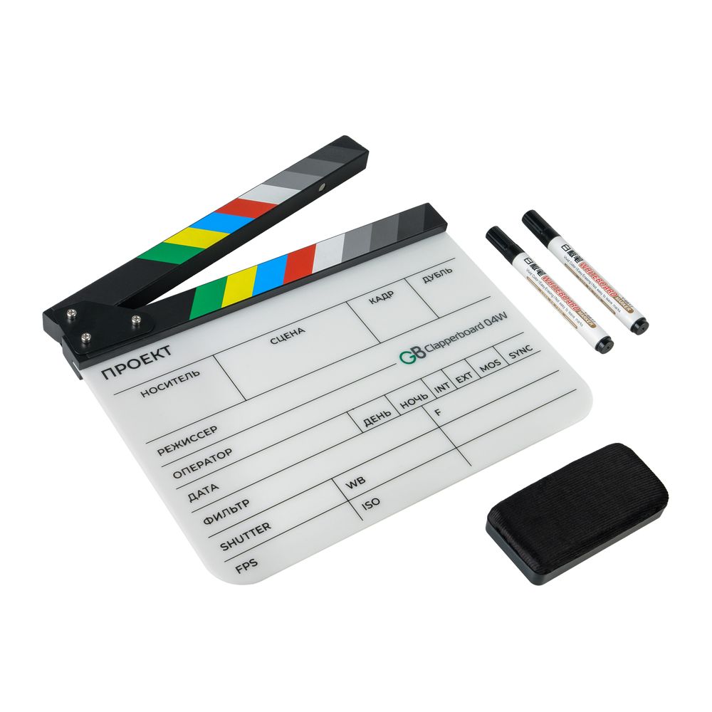Кинохлопушка GreenBean Clapperboard 04W
