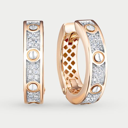 Серьги золотые