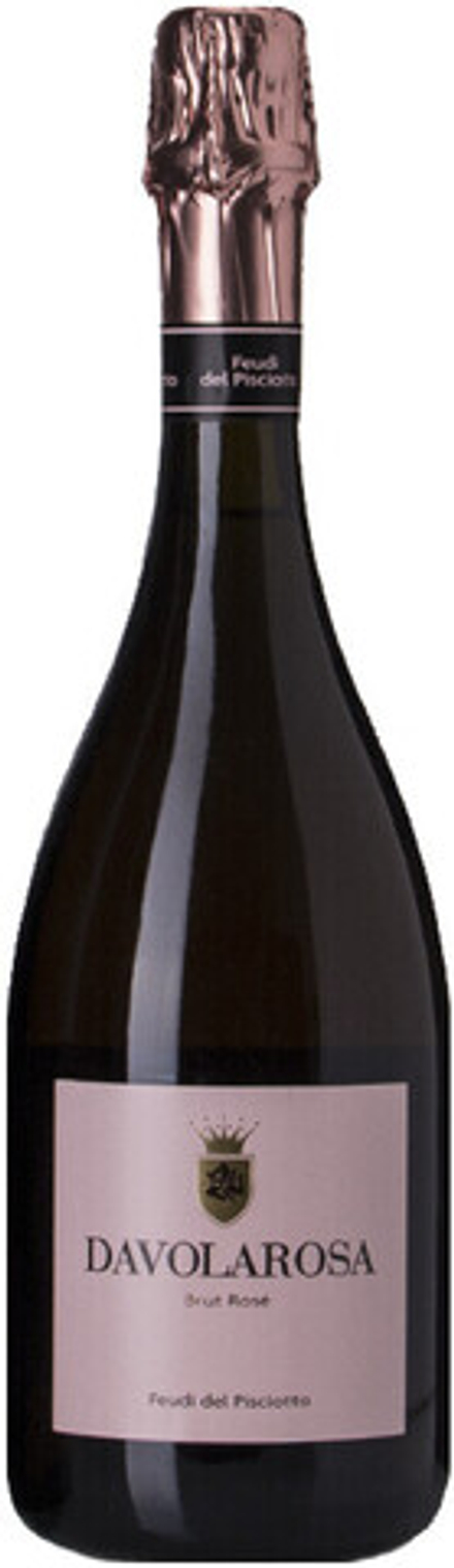 Игристое вино Feudi del Pisciotto Davolarosa Brut Rose, 0,75 л.