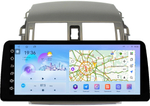 Магнитола для Toyota Corolla 150 2006-2013 (рамка тип 2) - FarCar монитор 12.3" 2K QLED на Android 14, TS10, CarPlay, 4G SIM-слот