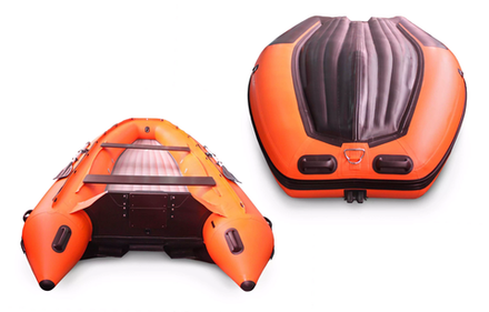 Надувная ПВХ-лодка Solar - 555 Super Jet Tunnel 2021