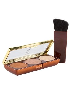 PHYSICIANS FORMULA Палетка контуринг стробинг (Хайлайтер, Бронзер, Контуринг) Bronze Booster Glow-Boosting Strobe and Contour Palette, 9 г