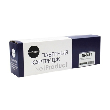 Тонер-картридж NetProduct (N-TN-245Y) для Brother HL-3140CW/3150CDW/3170CDW, Yellow, 2,2K
