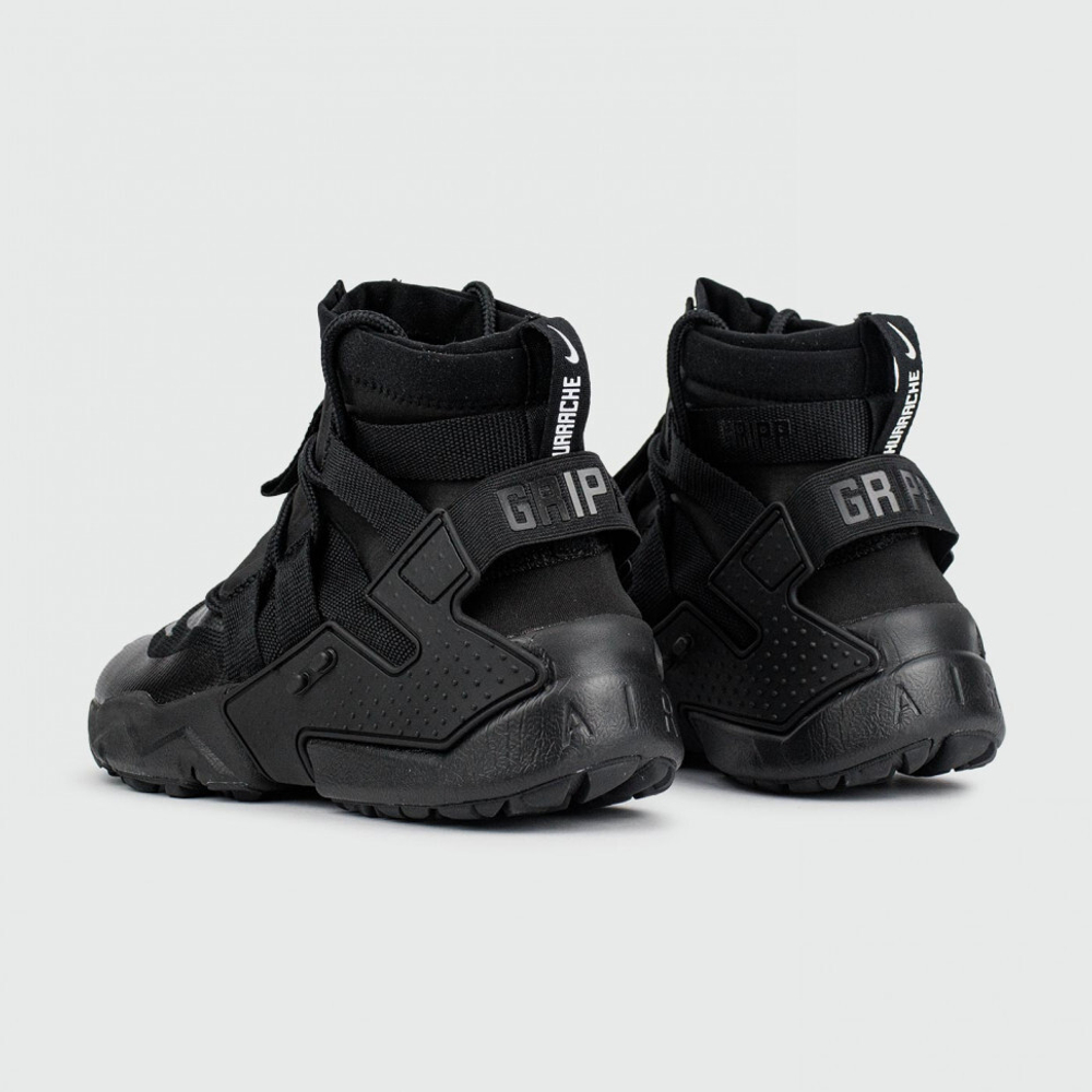 кроссовки Nike Air Huarache Gripp Triple Black Wmns