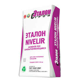 Финишная смесь пол наливной Эталон Nivelir 20 кг