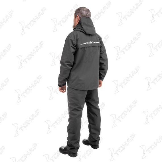 Костюм мембранный BERG графит 10/10К р.XL (T-KSB-XL-52/176-GR) Helios