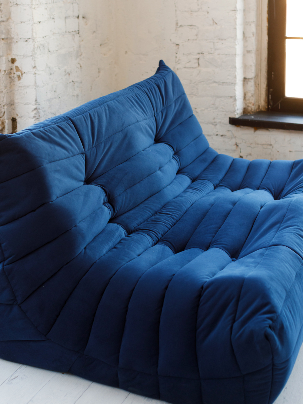 Диван Маршмеллоу Красный 1 секция