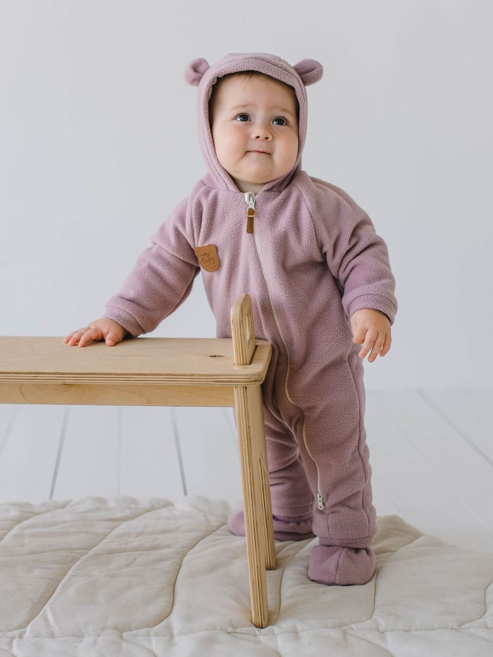 Сапожки флисовые "Орхидея" 0+