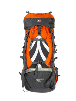 Рюкзак туристический Naturehike, 70л, оранжевый (NH70B070-B)