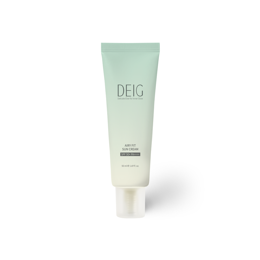 Солнцезащитный крем для лица SPF 50+ PA++++ DEIG Airy Fit